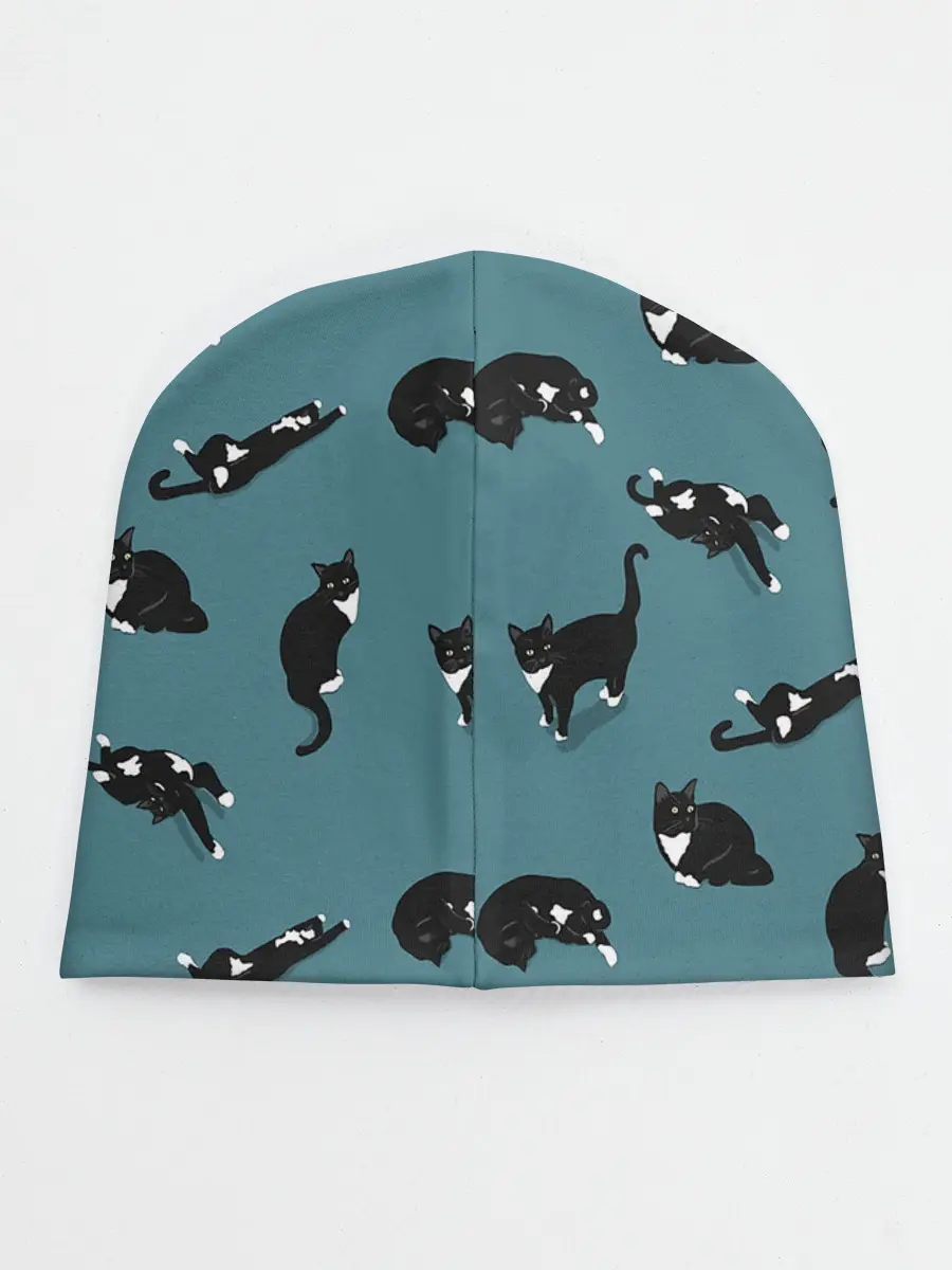 Детская шапка / Коты и кошечки