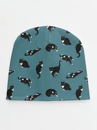 Детская шапка / Коты и кошечки