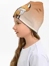 Детская шапка / лис и лисенок