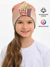 Детская шапка / попкорн рисунок