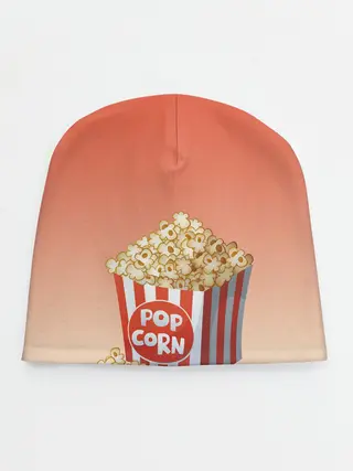 Детская шапка / попкорн рисунок