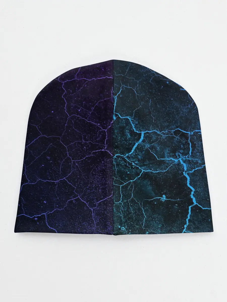 Детская шапка / НЕОНОВЫЕ ТРЕЩИНЫ | NEON CRACKS