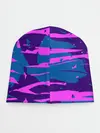 Детская шапка / CYBERSTYLE NEON CAMOUFLAGE
