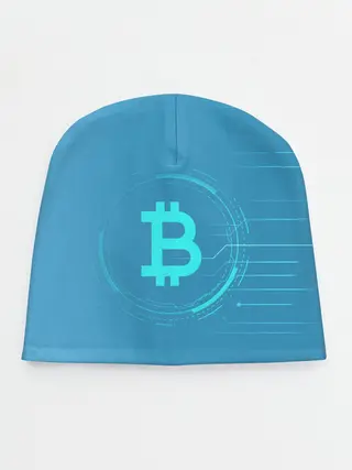 Детская шапка / Bitcoin