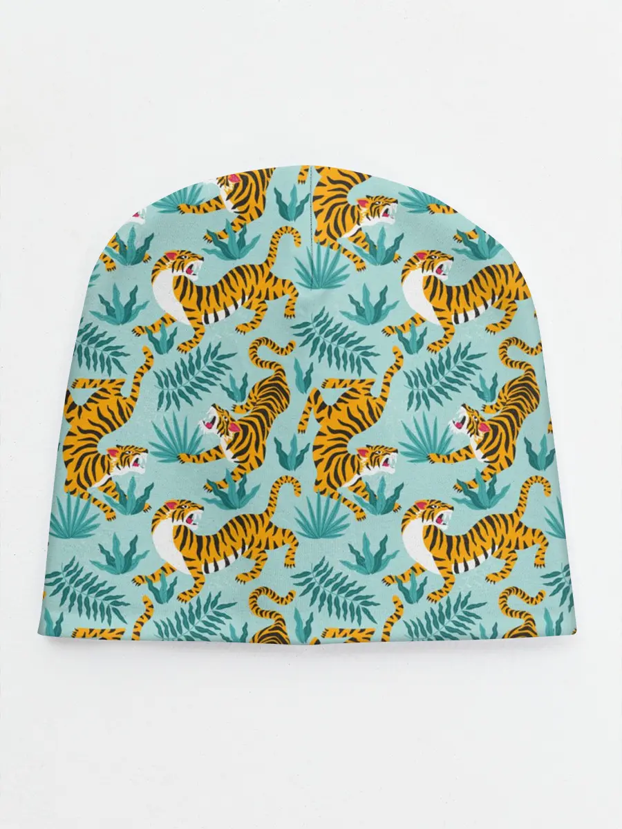 Детская шапка / Рычащие Тигры Паттерн