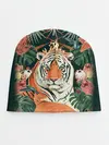 Детская шапка / Огненный Тигр в Цветах