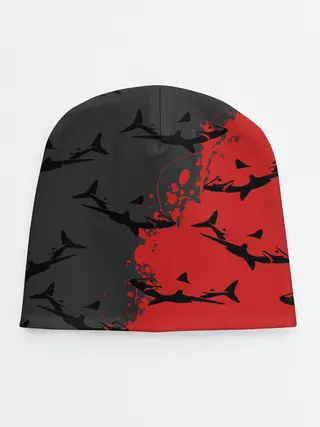 Детская шапка / Акулы