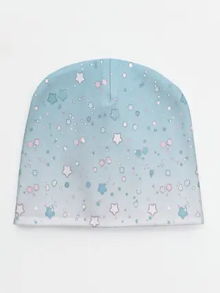 Детская шапка / милые звездочки узор