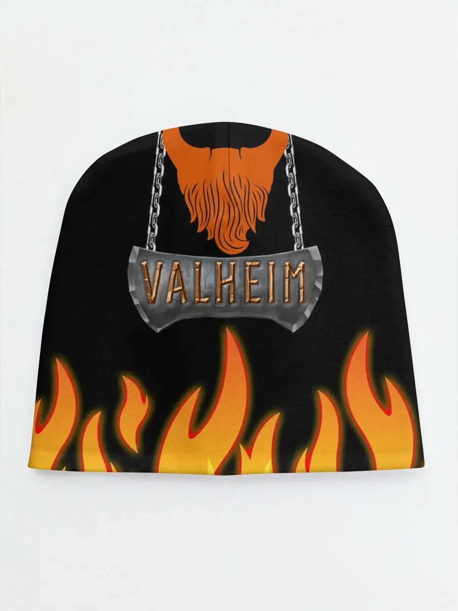 Детская шапка / VALHEIM косплей с бородой