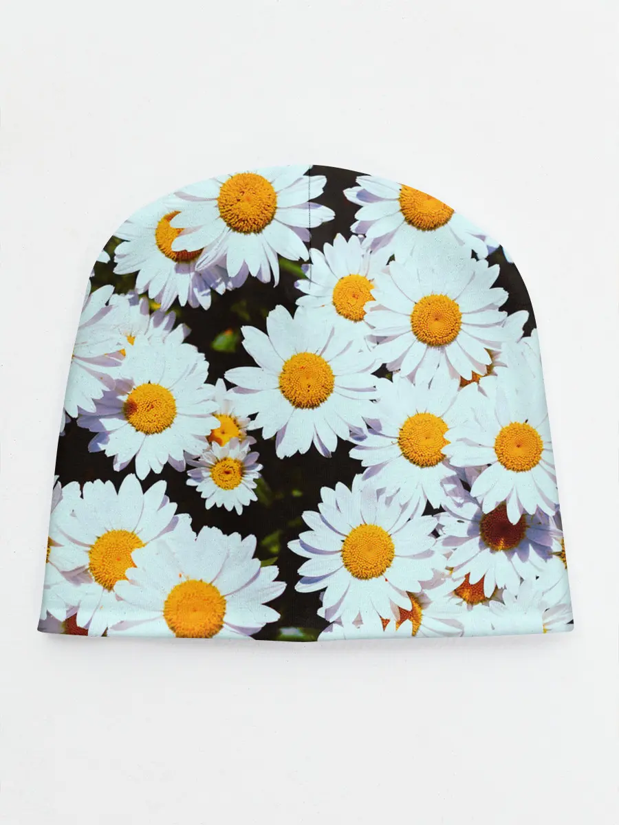 Детская шапка / Ромашки