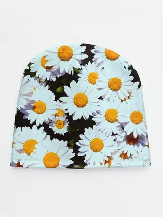 Детская шапка / Ромашки