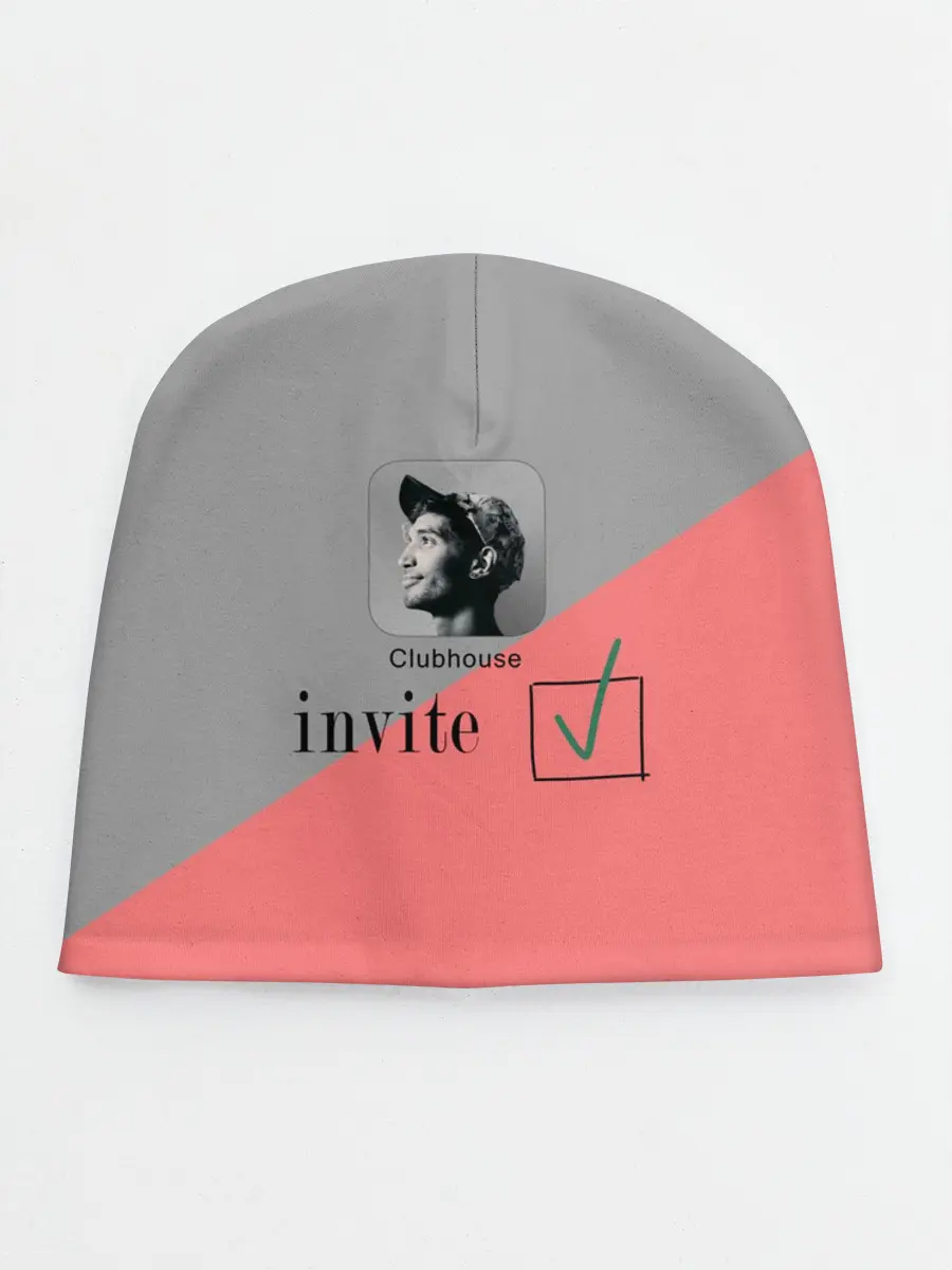 Детская шапка / Clubhouse invite