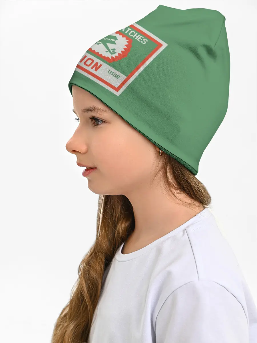 Детская шапка / Спички green