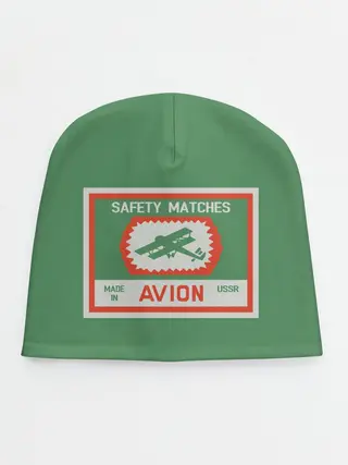 Детская шапка / Спички green