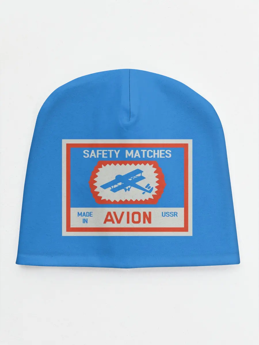 Детская шапка / Спички blue