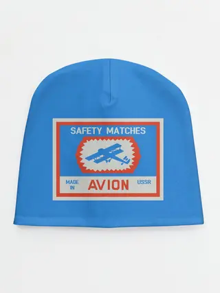 Детская шапка / Спички blue