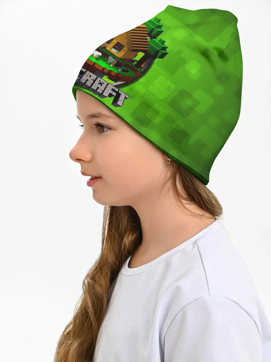 Детская шапка / Minecraft