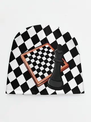 Детская шапка / Шахматы