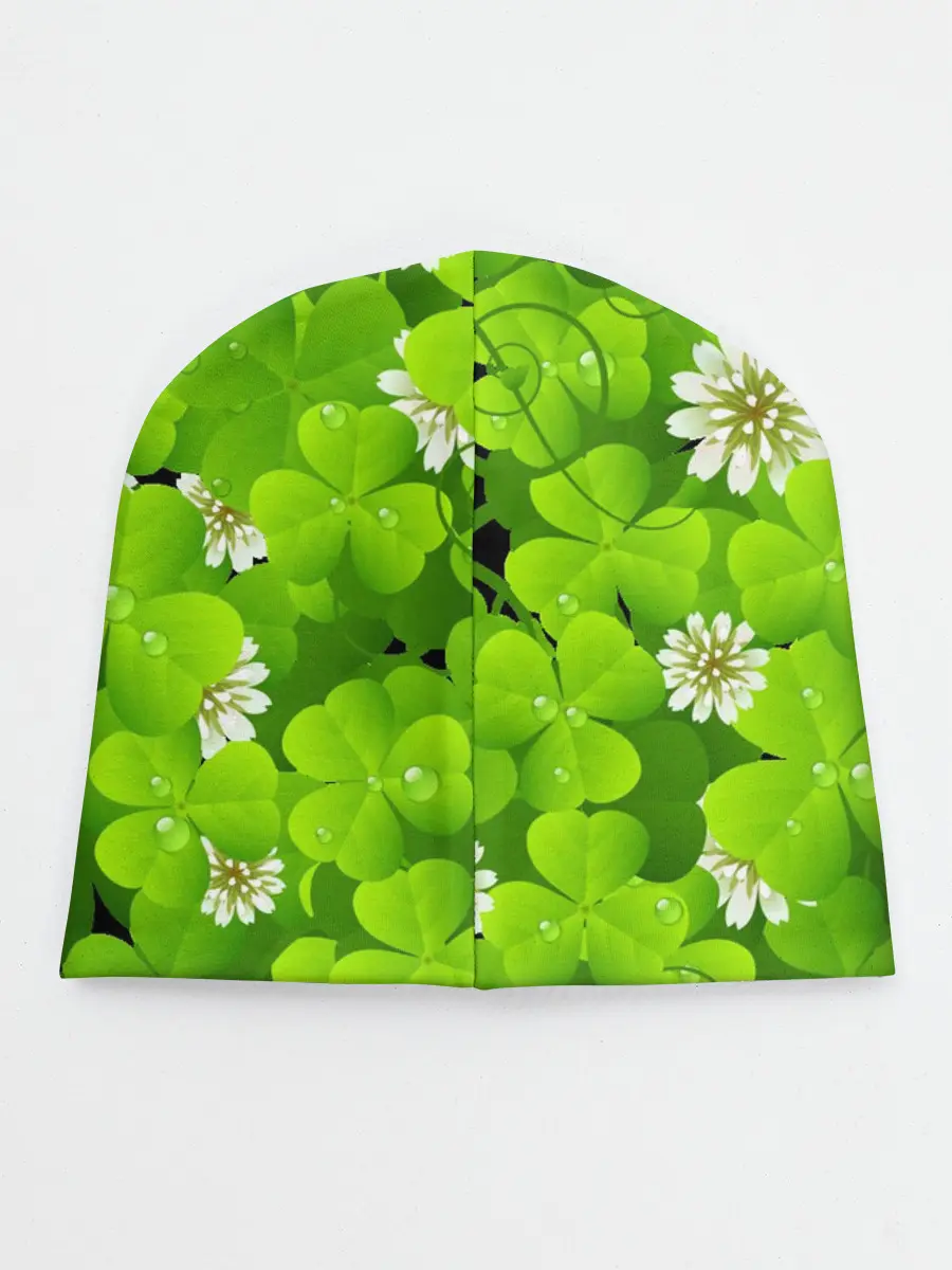 Детская шапка / Ирландский Клевер и Монетка