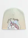 Детская шапка / мечтай единорог