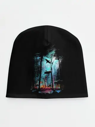 Детская шапка / Shark forest