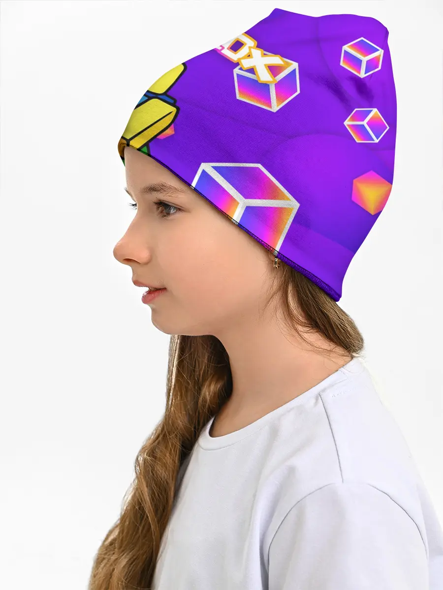 Детская шапка / ROBLOX КУБЫ