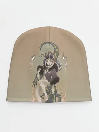 Детская шапка / Девушка ящерица