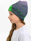 Детская шапка / ЗЕЛЕНЫЙ РАЗЛОМ | 3Д РАЗЛОМ