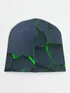 Детская шапка / ЗЕЛЕНЫЙ РАЗЛОМ | 3Д РАЗЛОМ