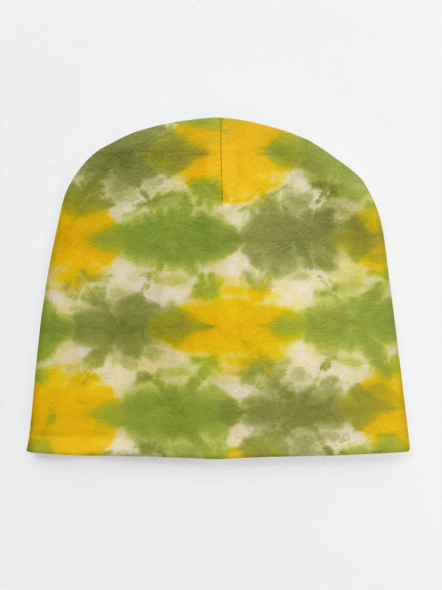 Детская шапка / разводы краски