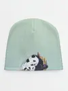 Детская шапка / акварельные панды