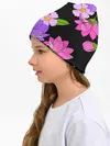 Детская шапка / Ночные цветы
