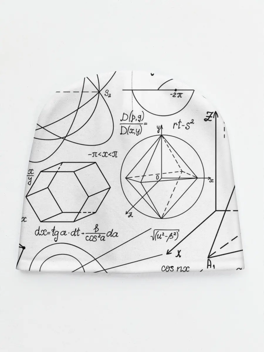 Детская шапка / Геометрия