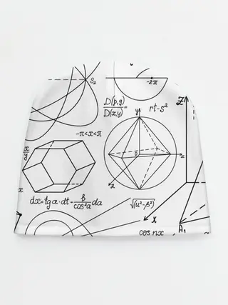 Детская шапка / Геометрия