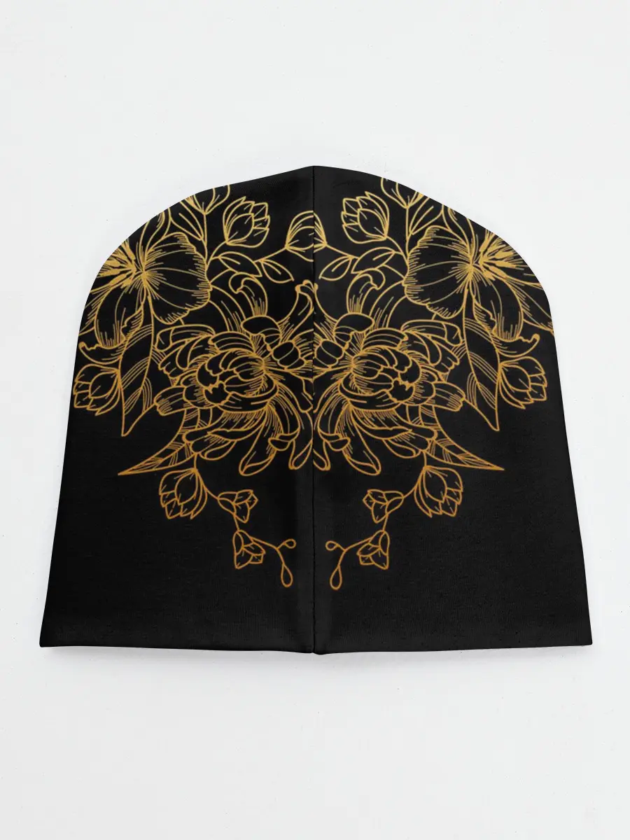 Детская шапка / Цветы