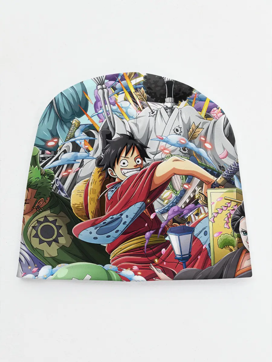 Детская шапка / One Piece стикербомбинг