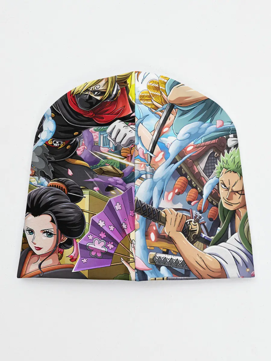Детская шапка / One Piece стикербомбинг