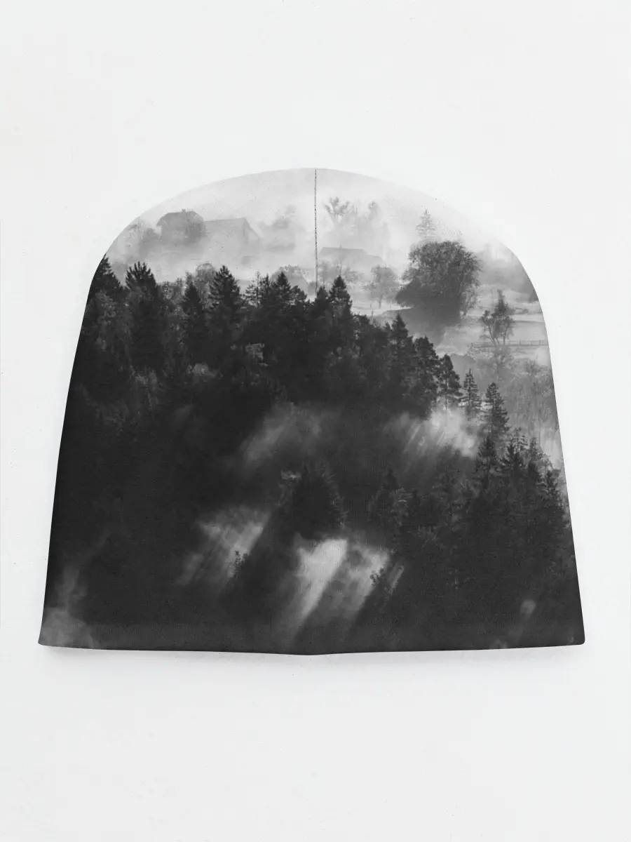 Детская шапка / Туман в лесу