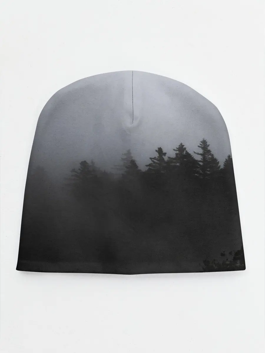 Детская шапка / Лес в дыму