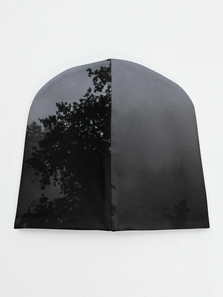 Детская шапка / Лес в дыму