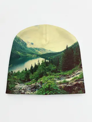 Детская шапка / Красивый лес
