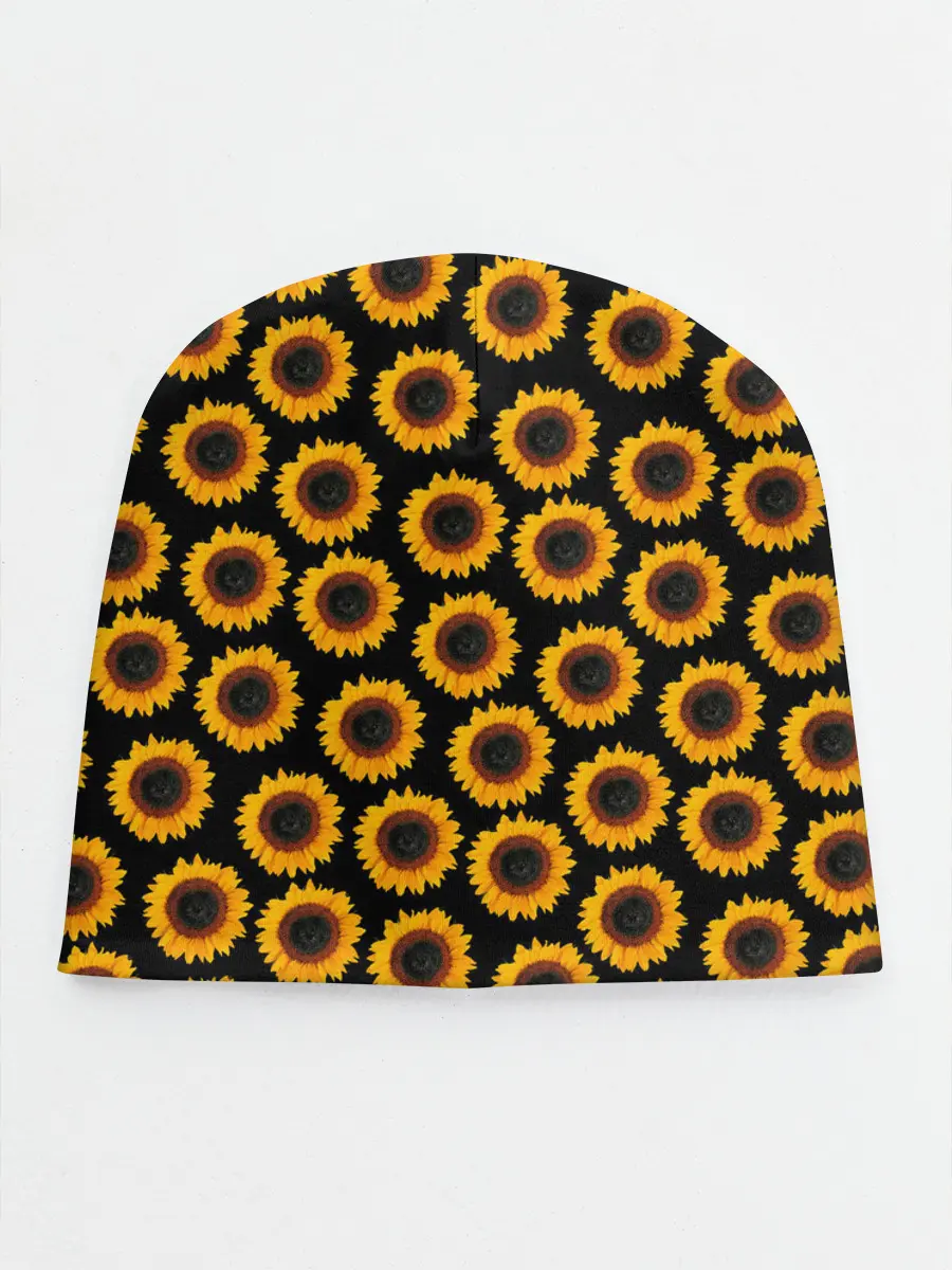 Детская шапка / ПОДСОЛНУХИ | РАСТЕНИЯ
