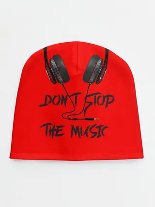 Детская шапка / Dont stop the music