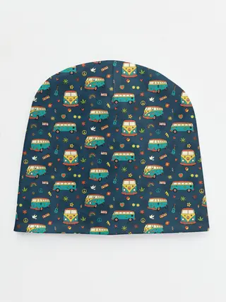 Детская шапка / Фургоны хиппи