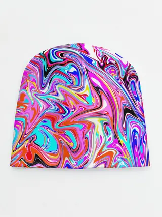 Детская шапка / ЖИДКИЕ КРАСКИ