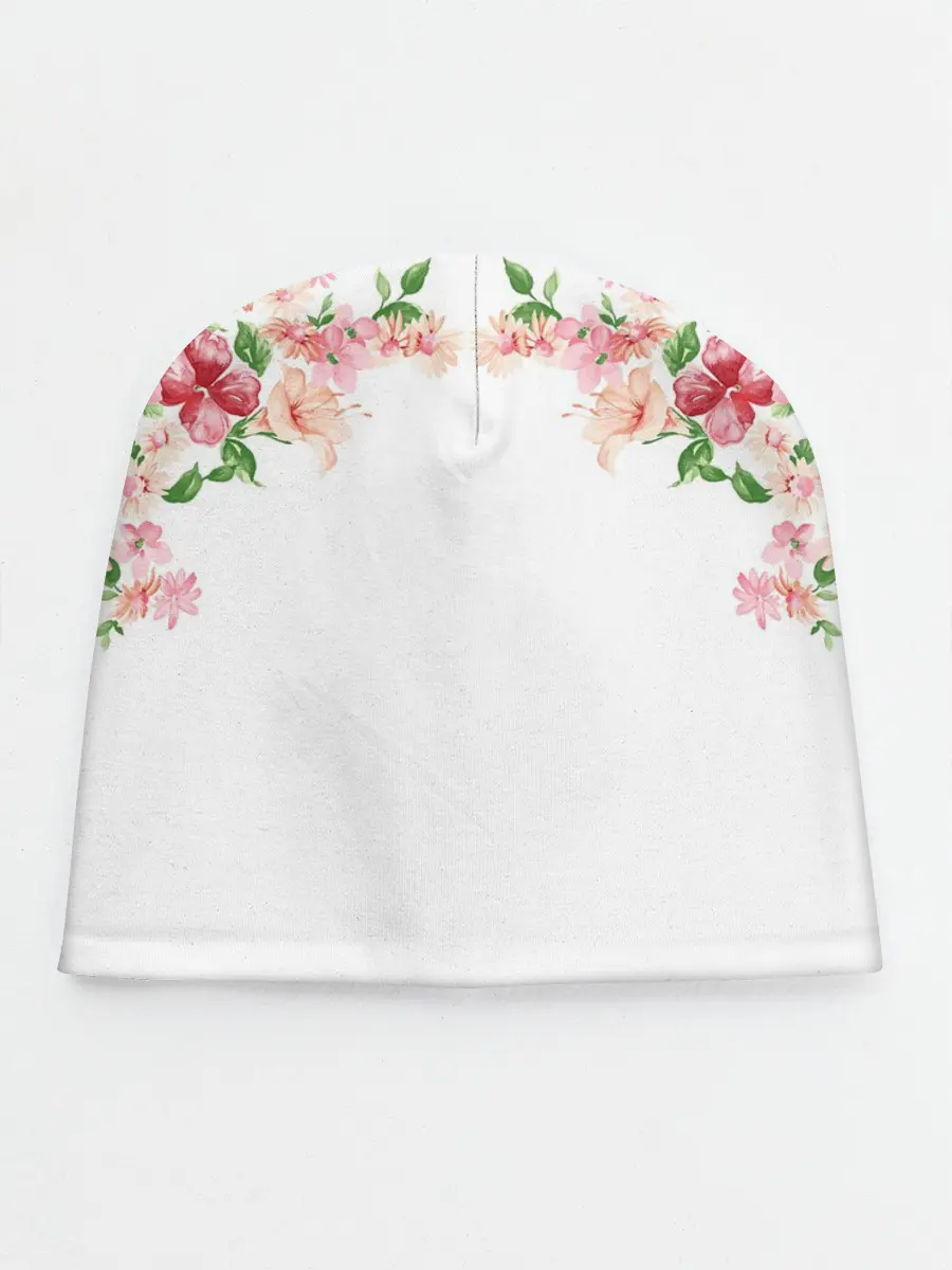 Детская шапка / Цветы