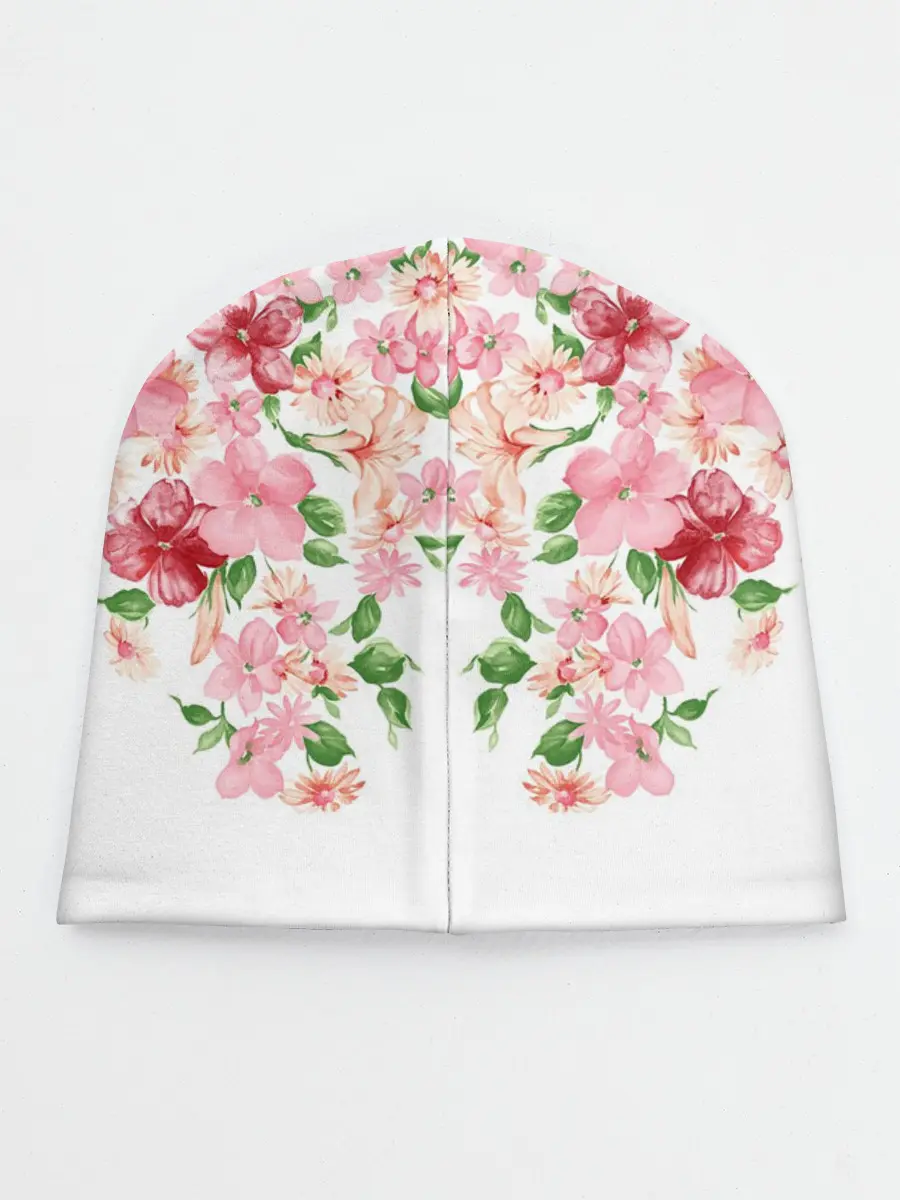 Детская шапка / Цветы