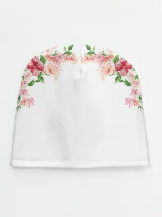 Детская шапка / Цветы