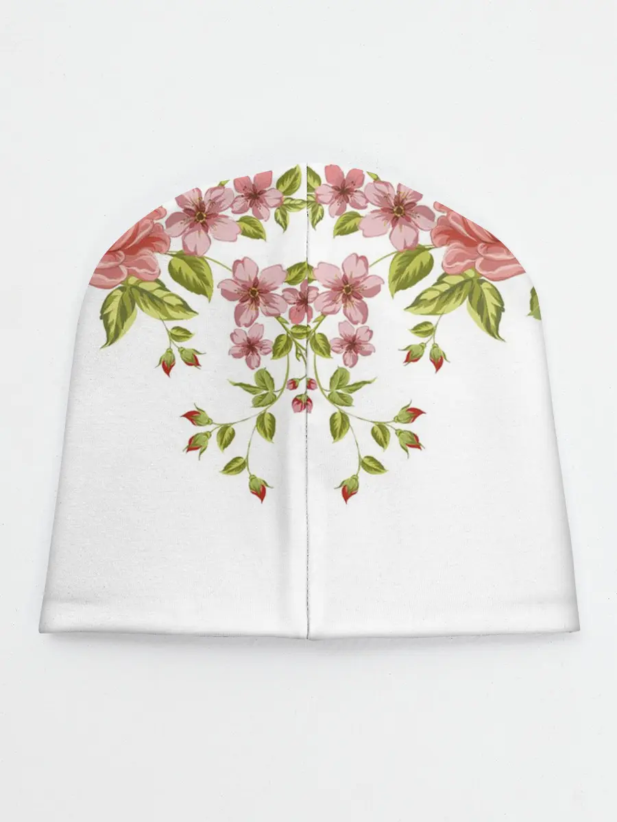 Детская шапка / Цветы