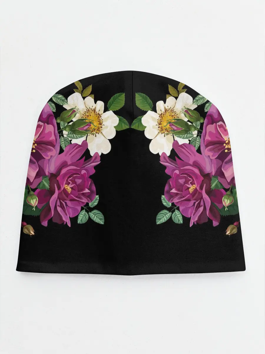 Детская шапка / Цветы